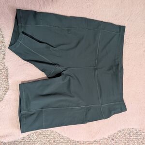 Dark Green Athletic Shorts